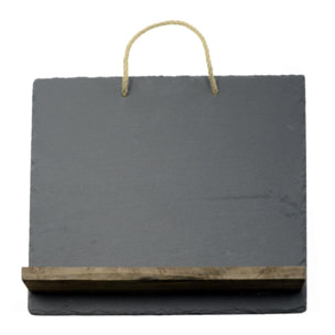 Lavagna in ardesia quadro cm35x35