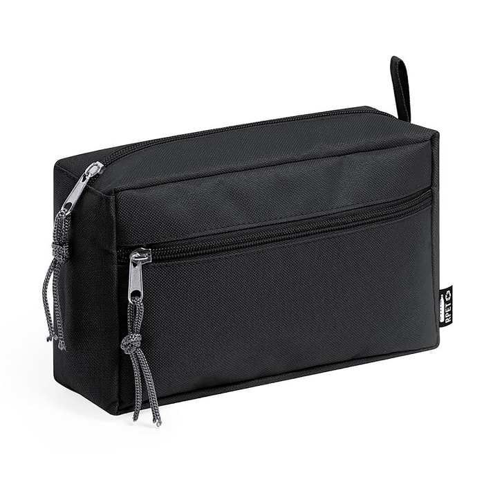 Neceser de línea nature en RPET, elaborado a partir de plástico reciclado