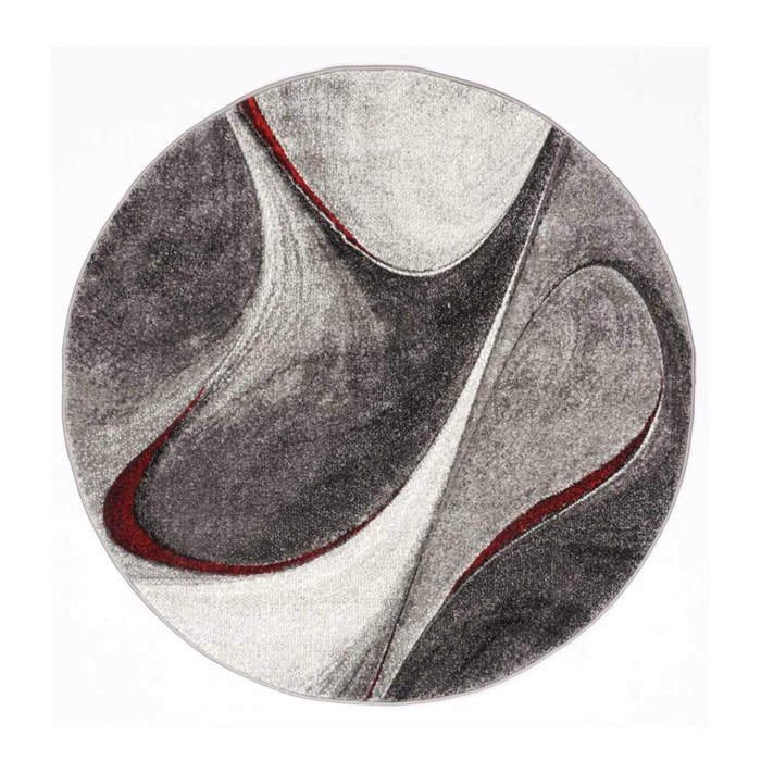 Tapis moderne Tavo avec motif de gouttes d'eau