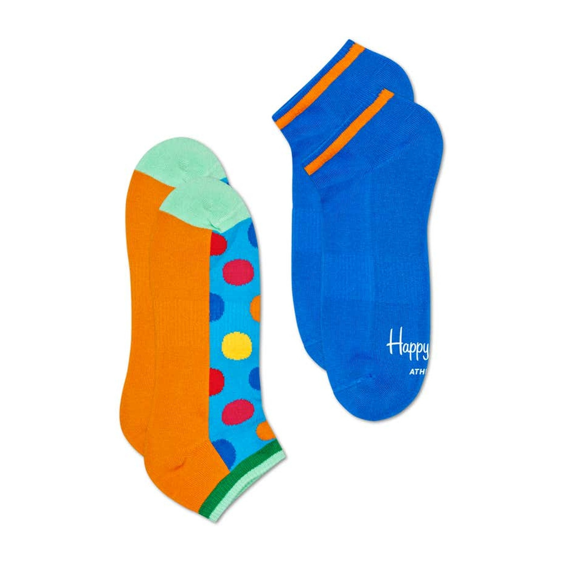 Calcetines 2-pack athletic big dot low