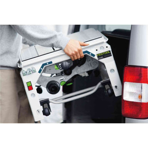 Scies semi-stationnaire PRECISIO CS 70 EBG-Set - FESTOOL - avec accessoires - 574782