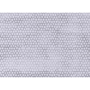 Copriletto Piquet In 100% Cotone Disegno Bon Bon Grigio