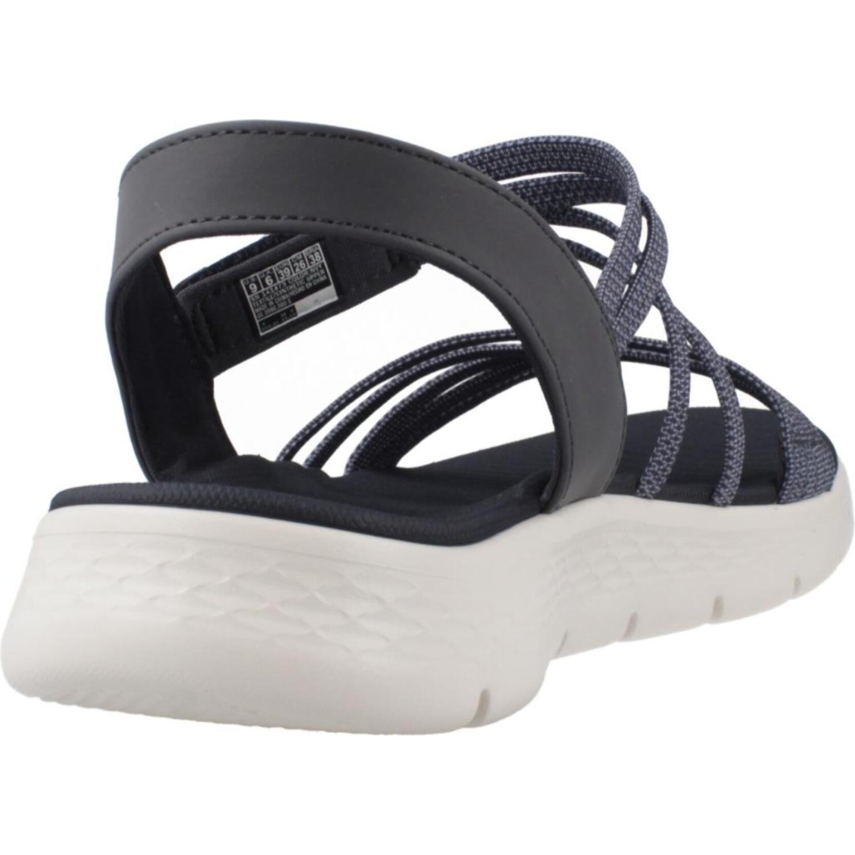 Sandalias Mujer Go Walk Flex Azul