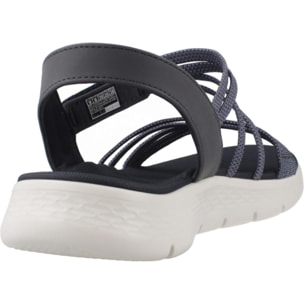 Sandalias Mujer Go Walk Flex Azul