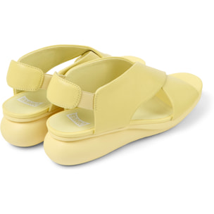 Sandalias - CAMPER Balloon - Amarillo - Cuero liso