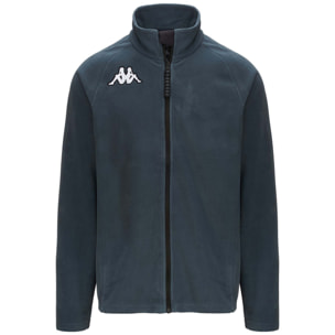 Felpe Kappa Uomo Donna 6CENTO 687BFZ Grigio