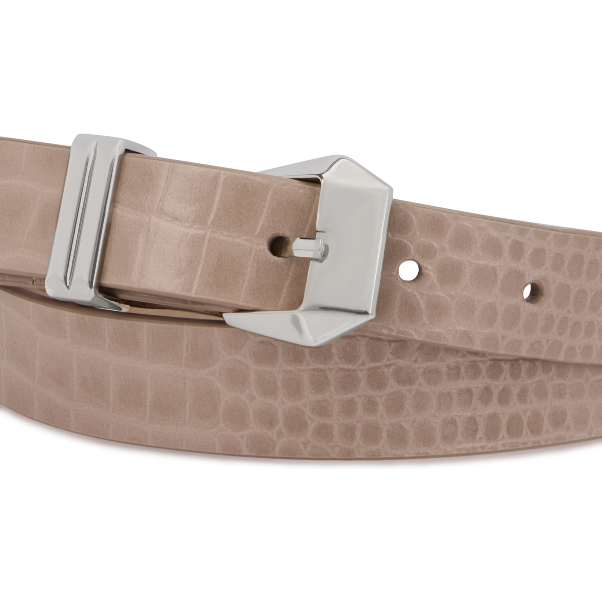 PHILIPP PLEIN Leather Belt Cocco