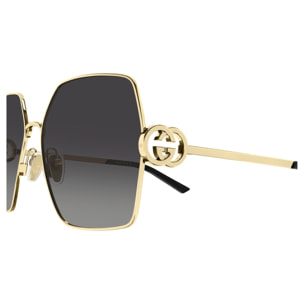 Gafas de Sol Gucci GG2163S-001 de Metal Mujer 61 mm