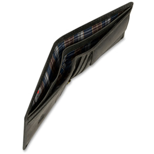 Cartera Hombre Piel Lois Brock Negro