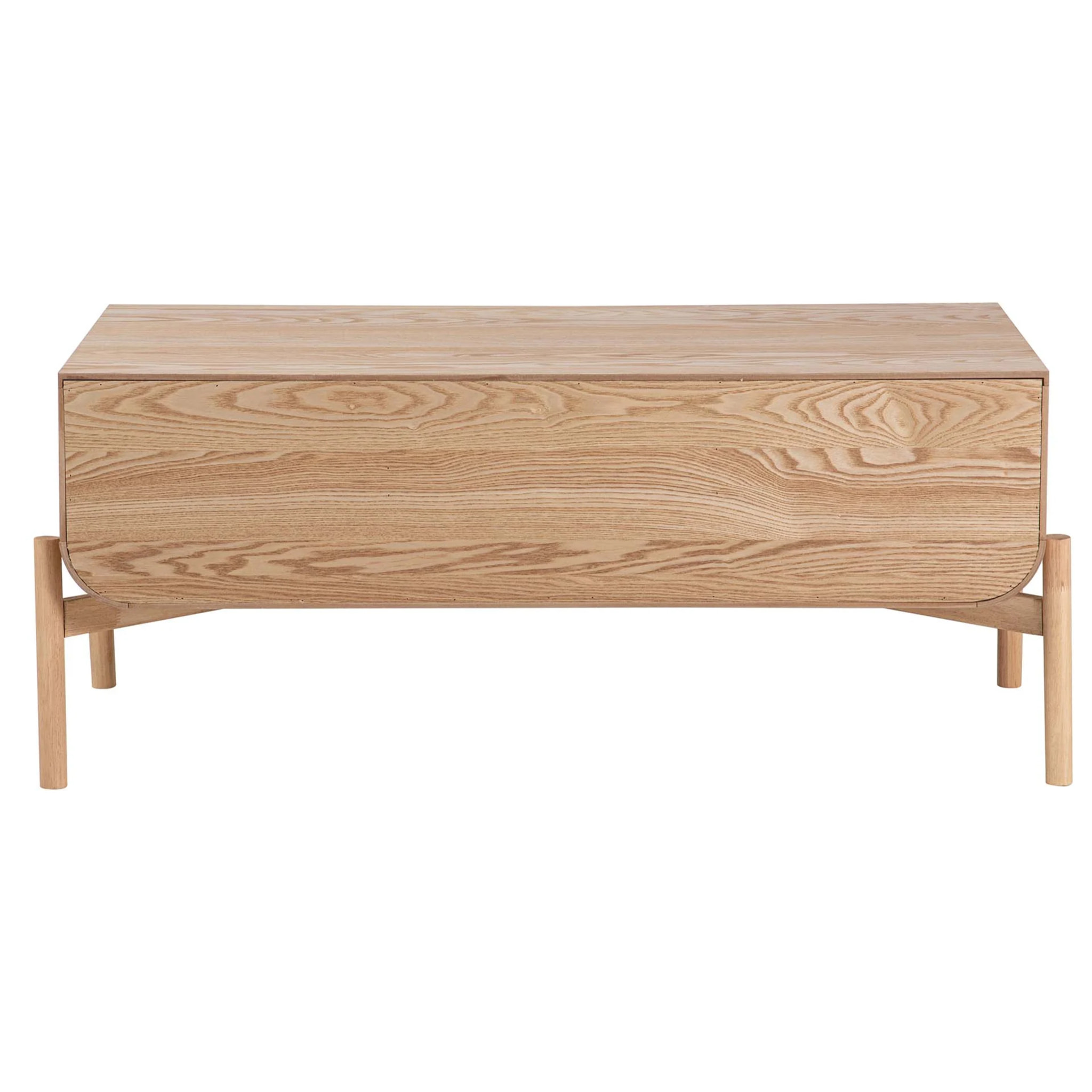 Mesa Centro Mdf Marron 110x56x45 Cm
