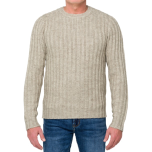 Jersey de cuello redondo Hot Buttered Medewi Caqui