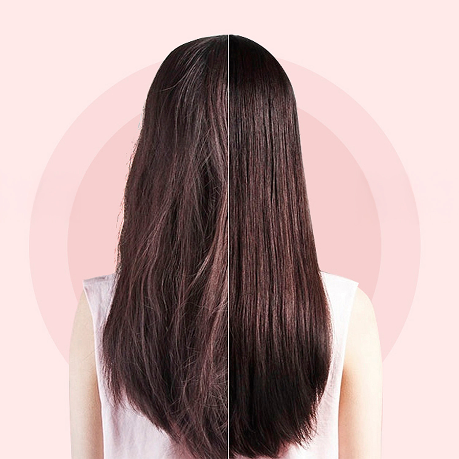 Spazzola lisciatrice per capelli da 50W. 9 livelli di calore da 120°C a 210°C.