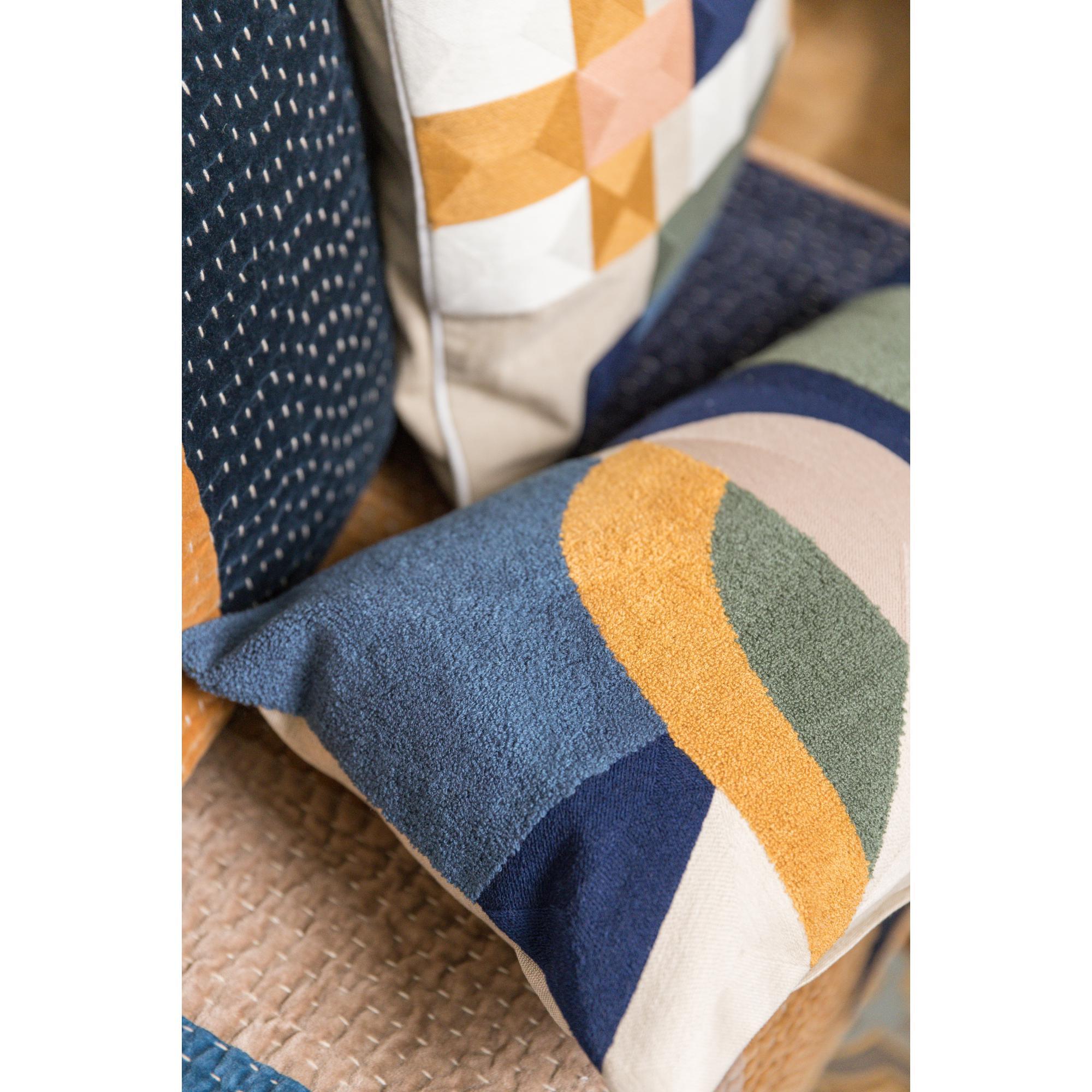 Coussin brodé Hivana