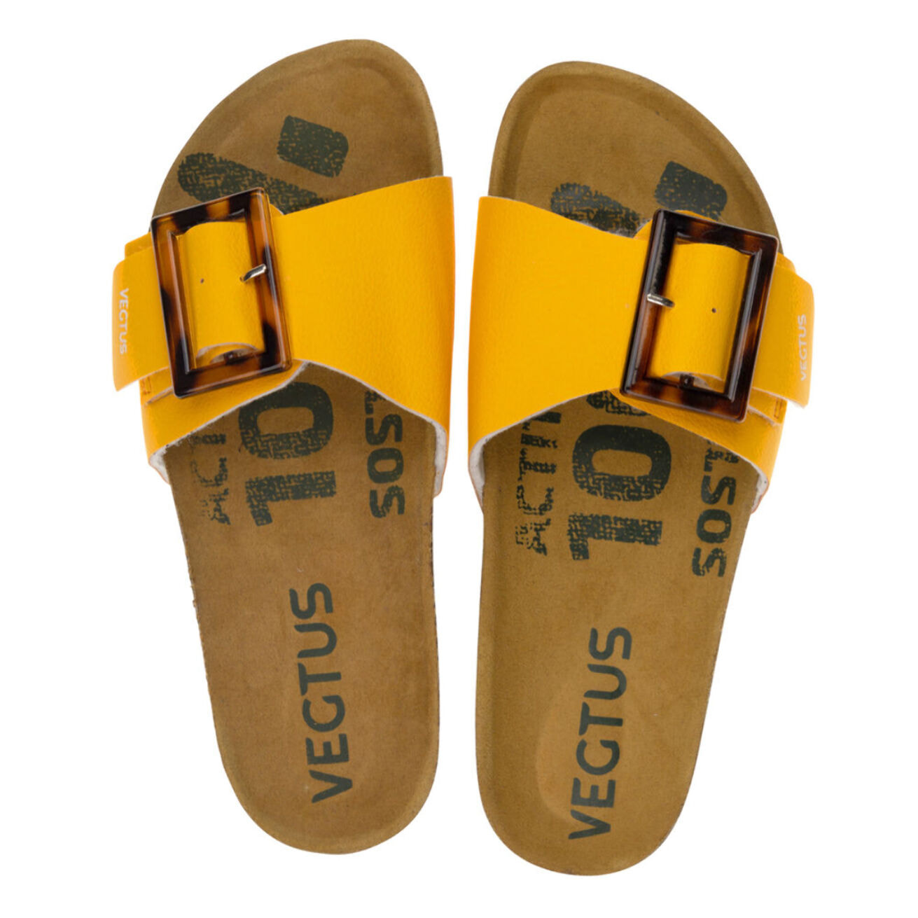 Chanclas para Mujer - VEGTUS Duna Yellow