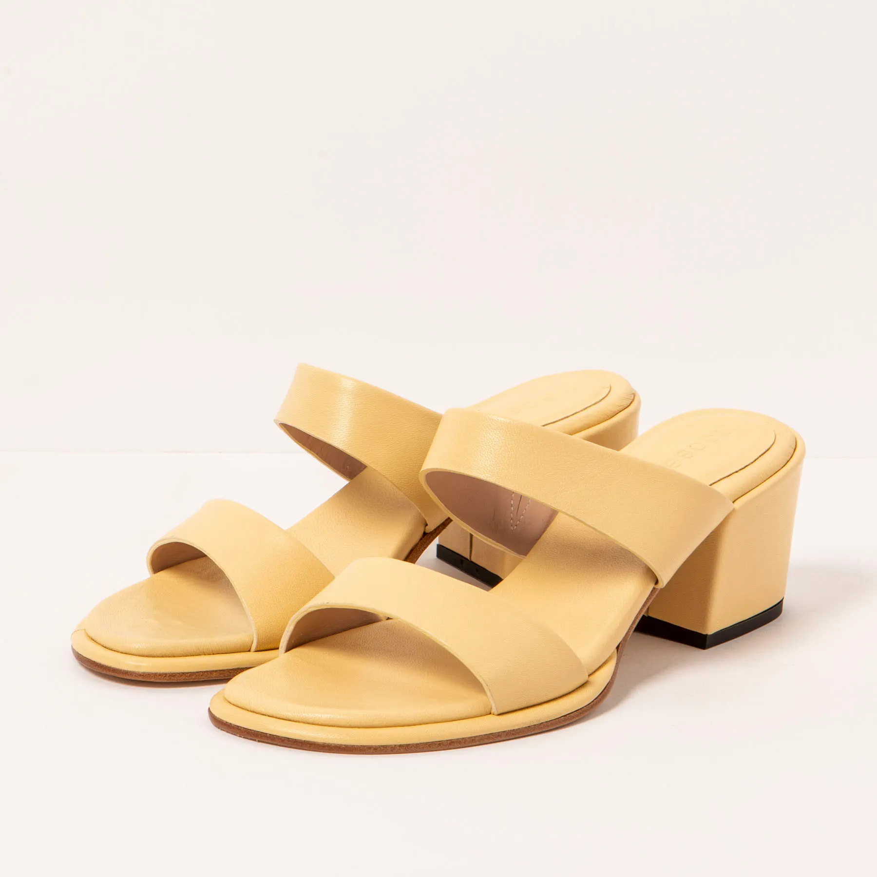 Sandalias con tacón S3174 NAPPA SUN LIGHT/ FABER color Sun light