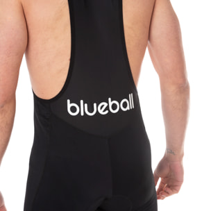 CULOTTE DE COMPRESIÓN CICLISMO PARA HOMBRE INTEGRAL BLUEBALL EN NEGRO