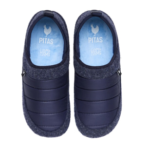 Zapatillas De Casa Lund Dual Fit Man Marino