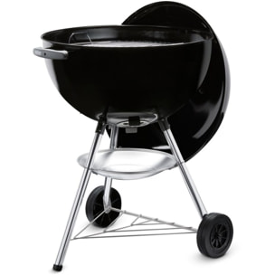 Barbecue charbon WEBER Bar B-Kettle black sur pieds 57 cm