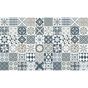 Stickers muraux - Sticker Mural Carrelage adhésif Cuisine Salle de Bain - 60 STICKERS CARRELAGES AZULEJOS JEROMEA