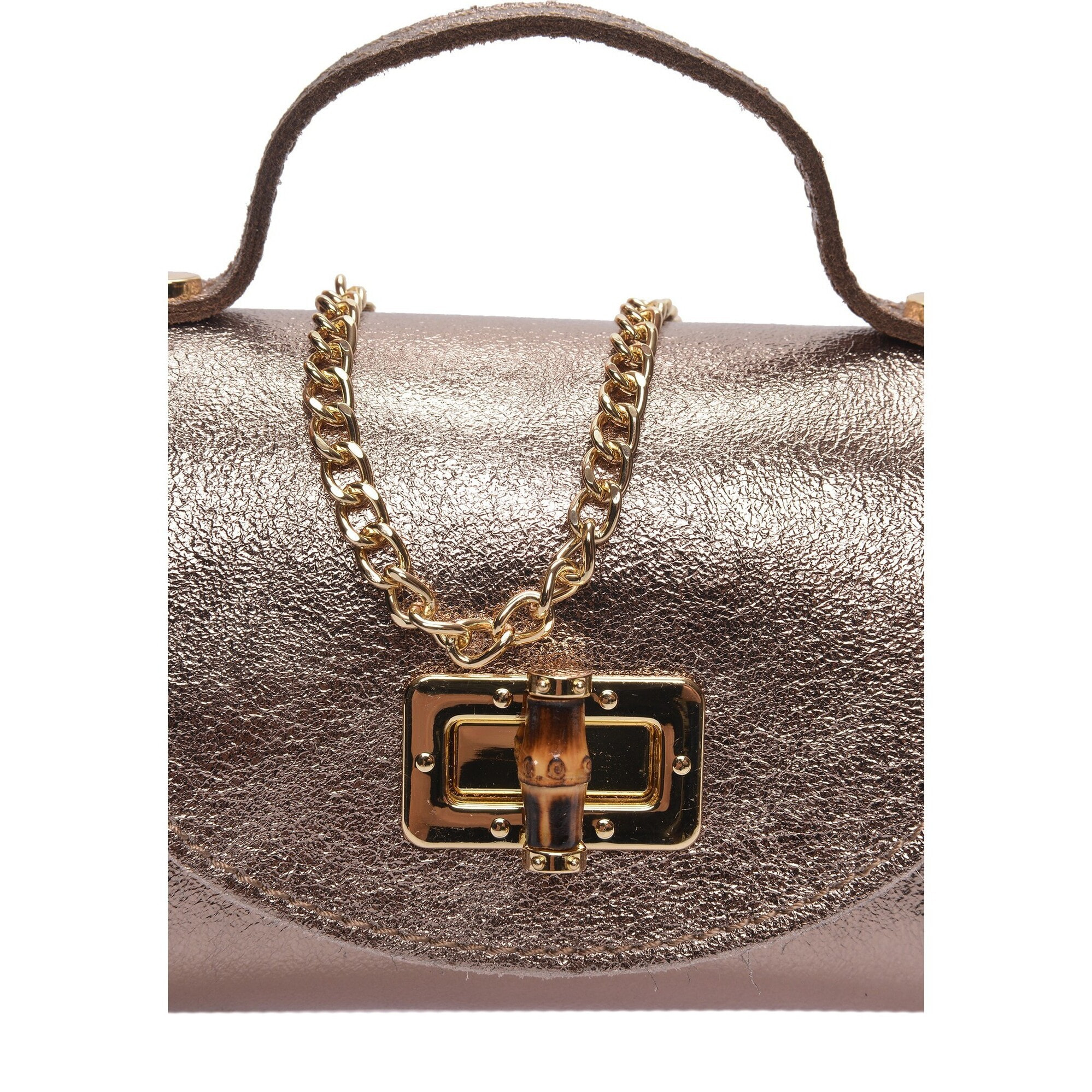 Borsa a spalla Anna Luchini Giallo