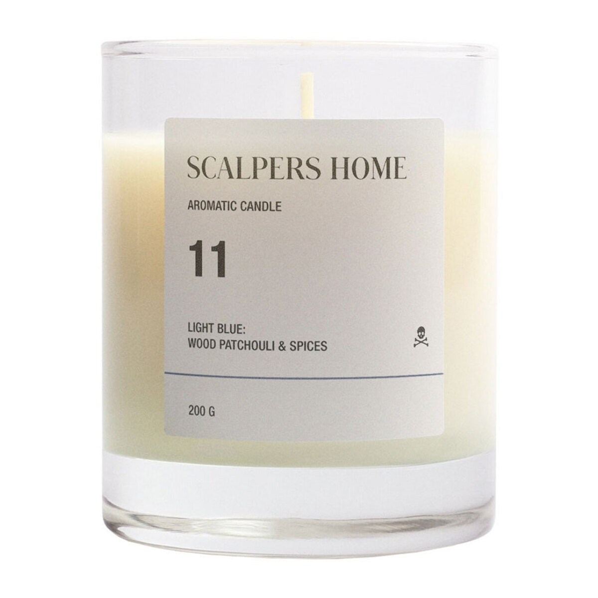 Set de 2 velas aromáticas 200gr aroma white lotus scalpers