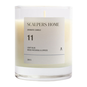 Set de 2 velas aromáticas 200gr aroma white lotus scalpers