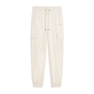 Pantaloni sportivi in felpa con tasconi laterali