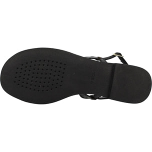 Sandalias Mujer de la marca GEOX  modelo D MADDALUSIAC NEGRO
