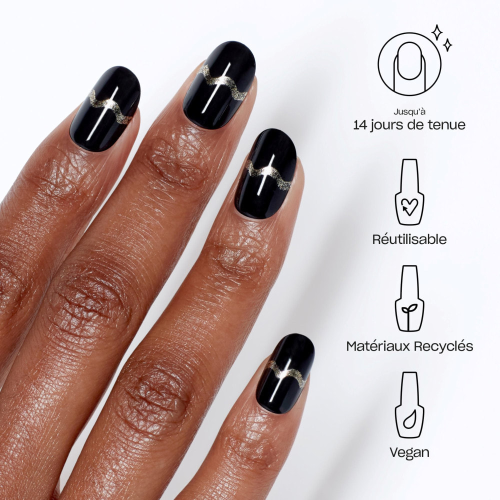 xPRESS-ON - Certified Chic - Faux ongles réutilisables, effet gel - OPI