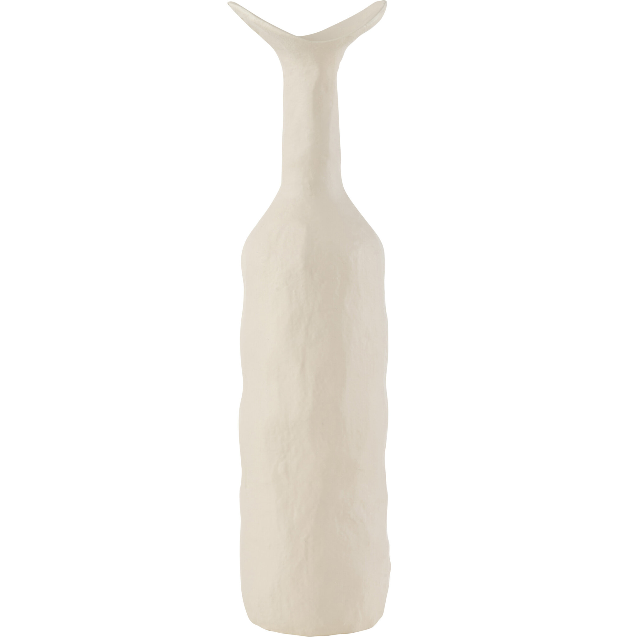 J-Line vase Agra - aluminium - blanc - large - 50.5 cm de hauteur