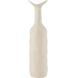 J-Line vase Agra - aluminium - blanc - large