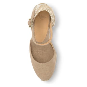 Alpargata cuña de yute 7cm