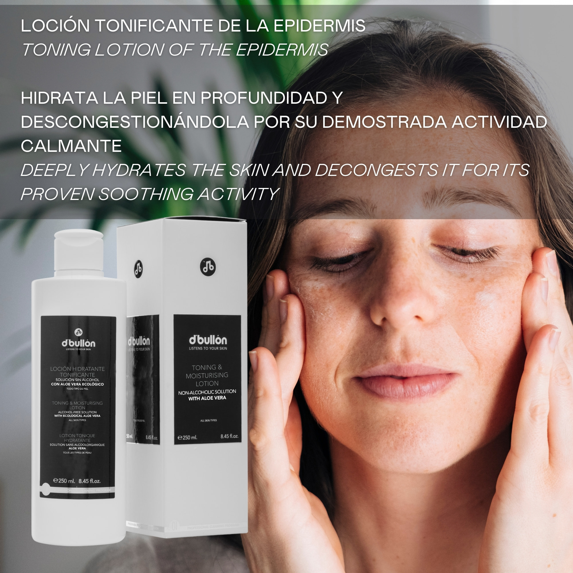 Valquer Loción facial hidratante tonificante- 500 ml