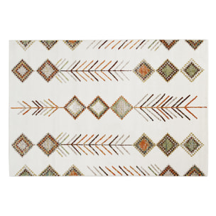 Tapis rectangulaire à motifs berbères multicolores 160 x 230 cm SPELL