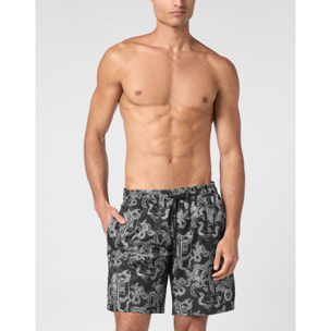 PHILIPP PLEIN Swim Trunks DRAGON
