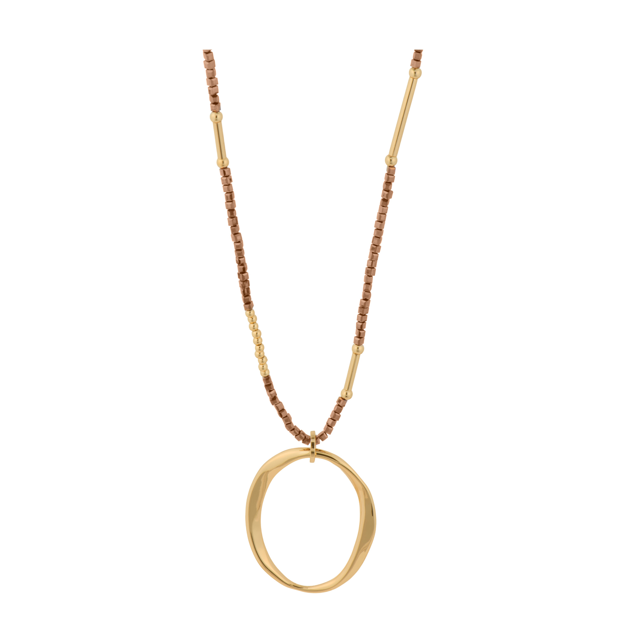 Collar Nilial acabado oro amarillo 18k