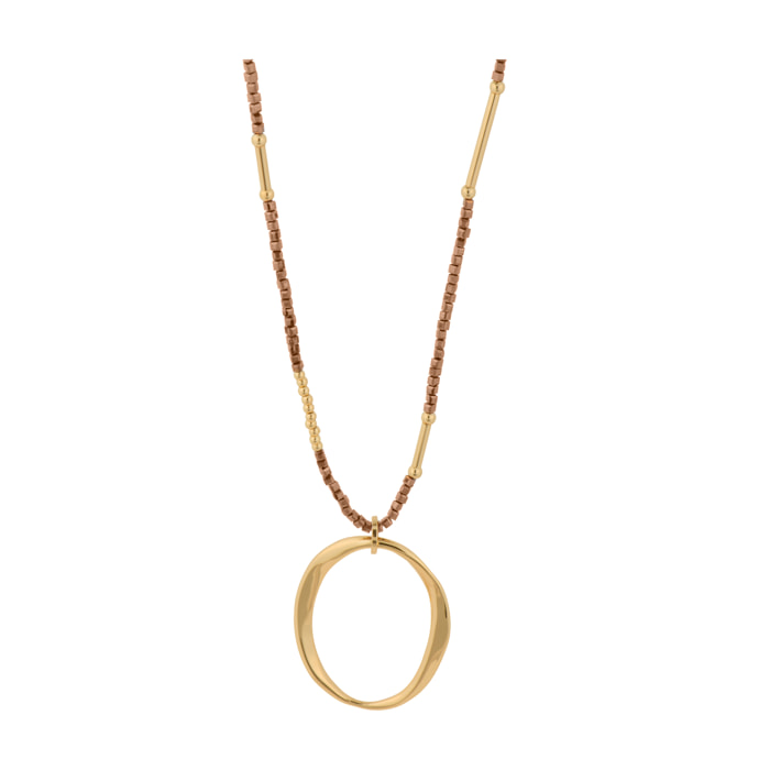 Collar Nilial acabado oro amarillo 18k