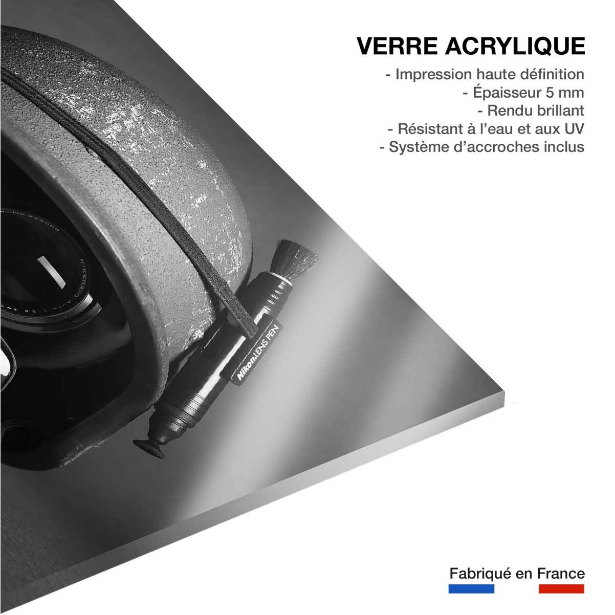 Tableau reporter de guerre Tableau plexiglas