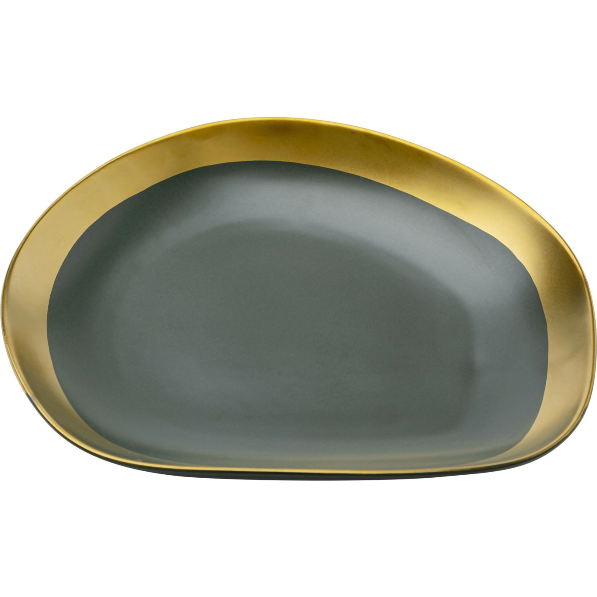 Assiettes Vibrations 27cm vertes set de 4 Kare Design