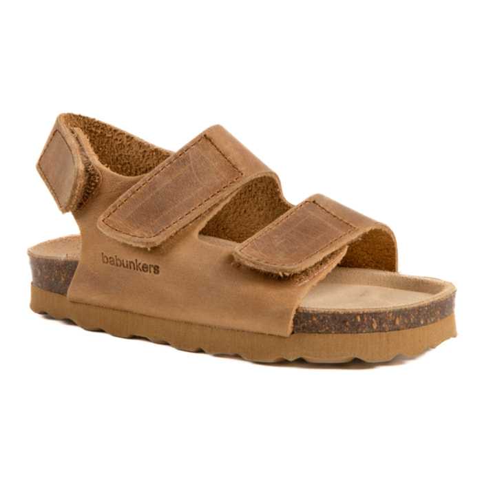 Sandalia BABUNKERS MARRON
