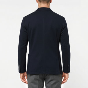 Giacca monopetto nido d'ape