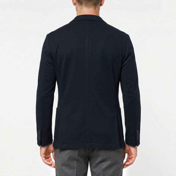 Giacca monopetto nido d'ape