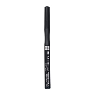 Eyeliner 01 Black Infaillible Grip 24H Precision Felt Penna Ultra Sottile