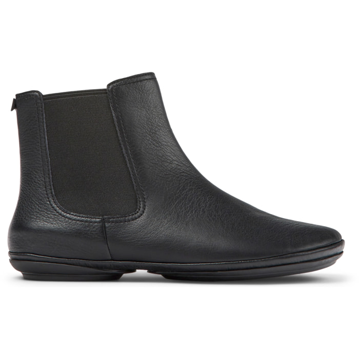 Botines - CAMPER Right Nina - Negro - Cuero liso