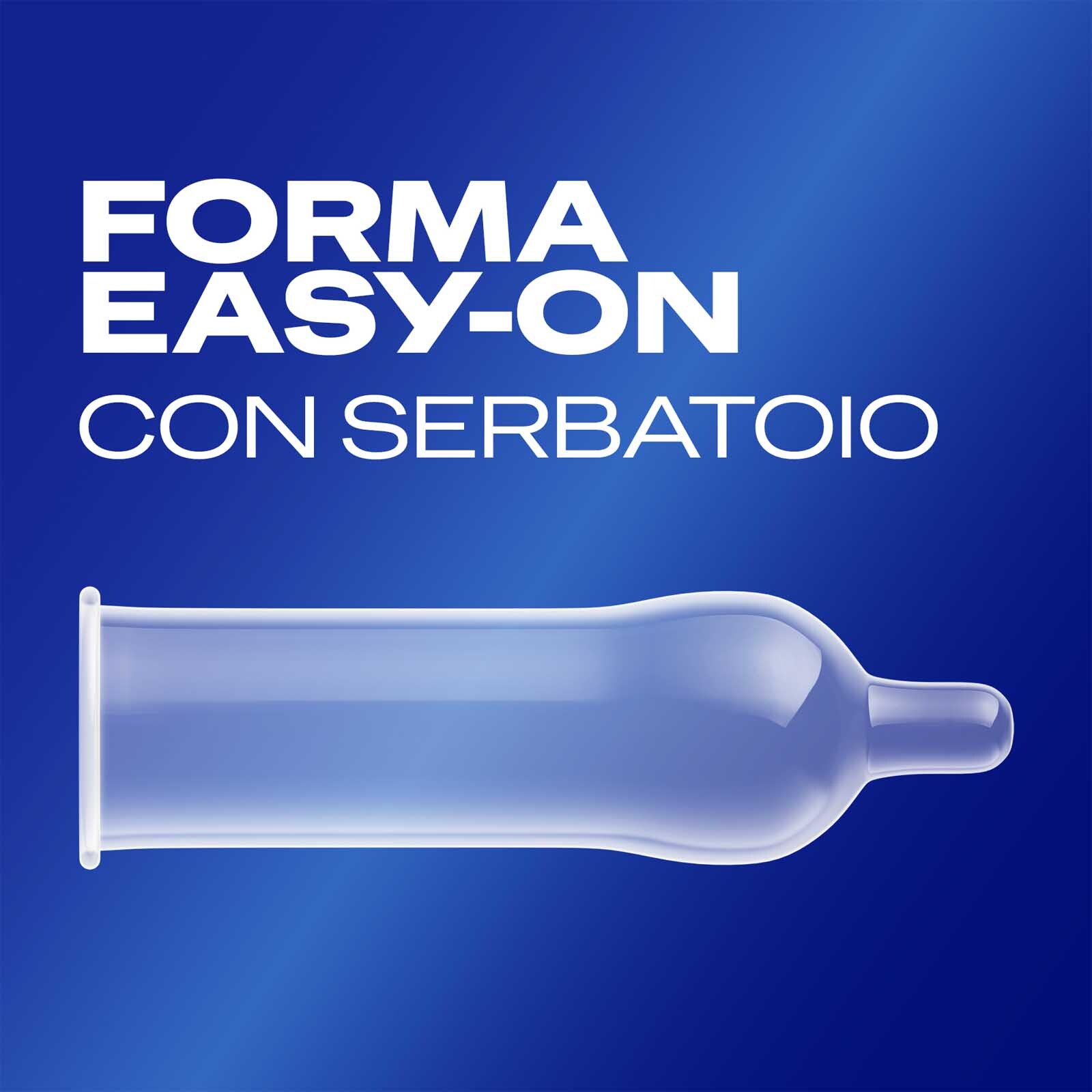 Preservativi Durex Settebello Classico con Forma Easy On - Confezione da 27 Profilattici