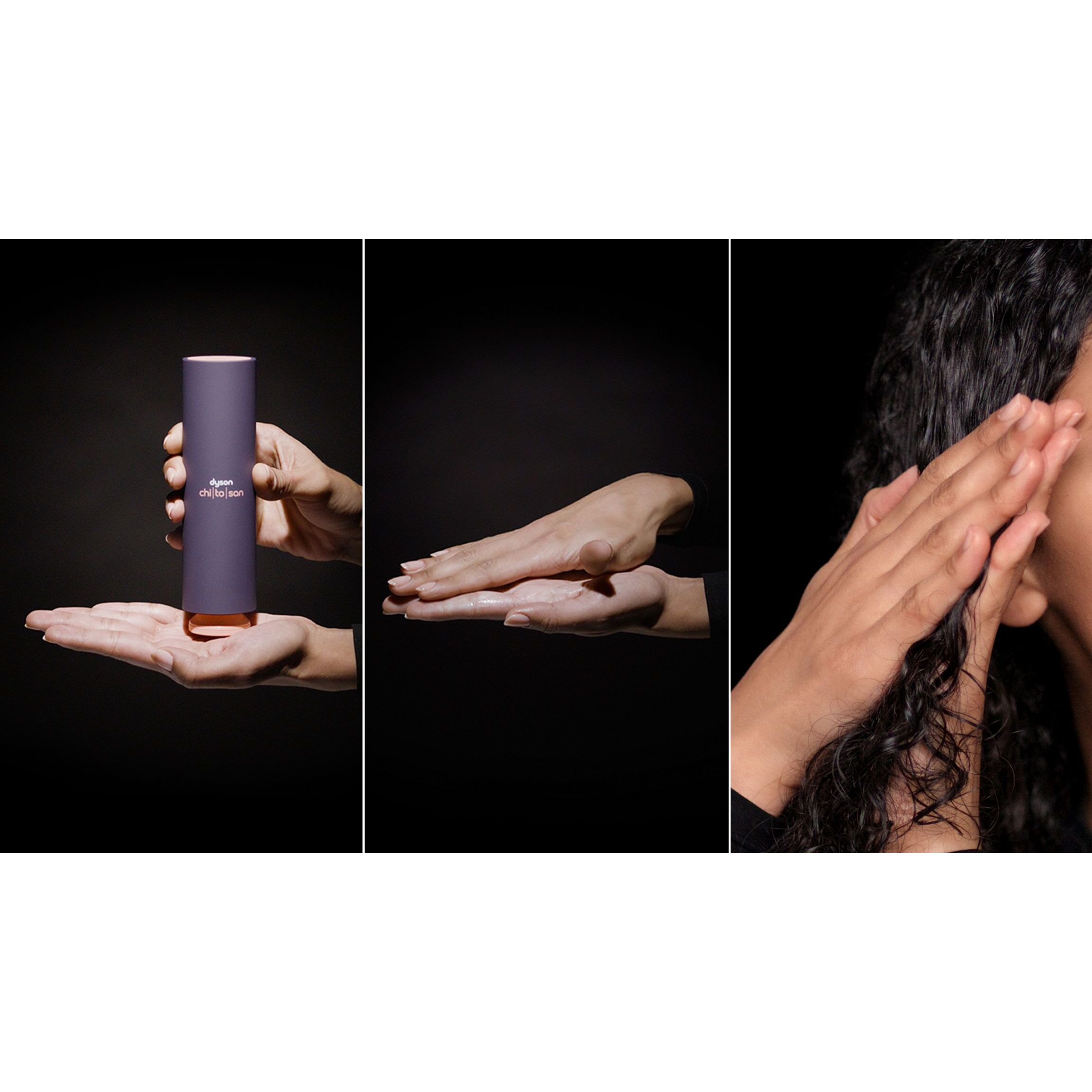 Crème coiffante Dyson Chitosan™ - Soin riche - Cheveux bouclés à frisés - 100ml