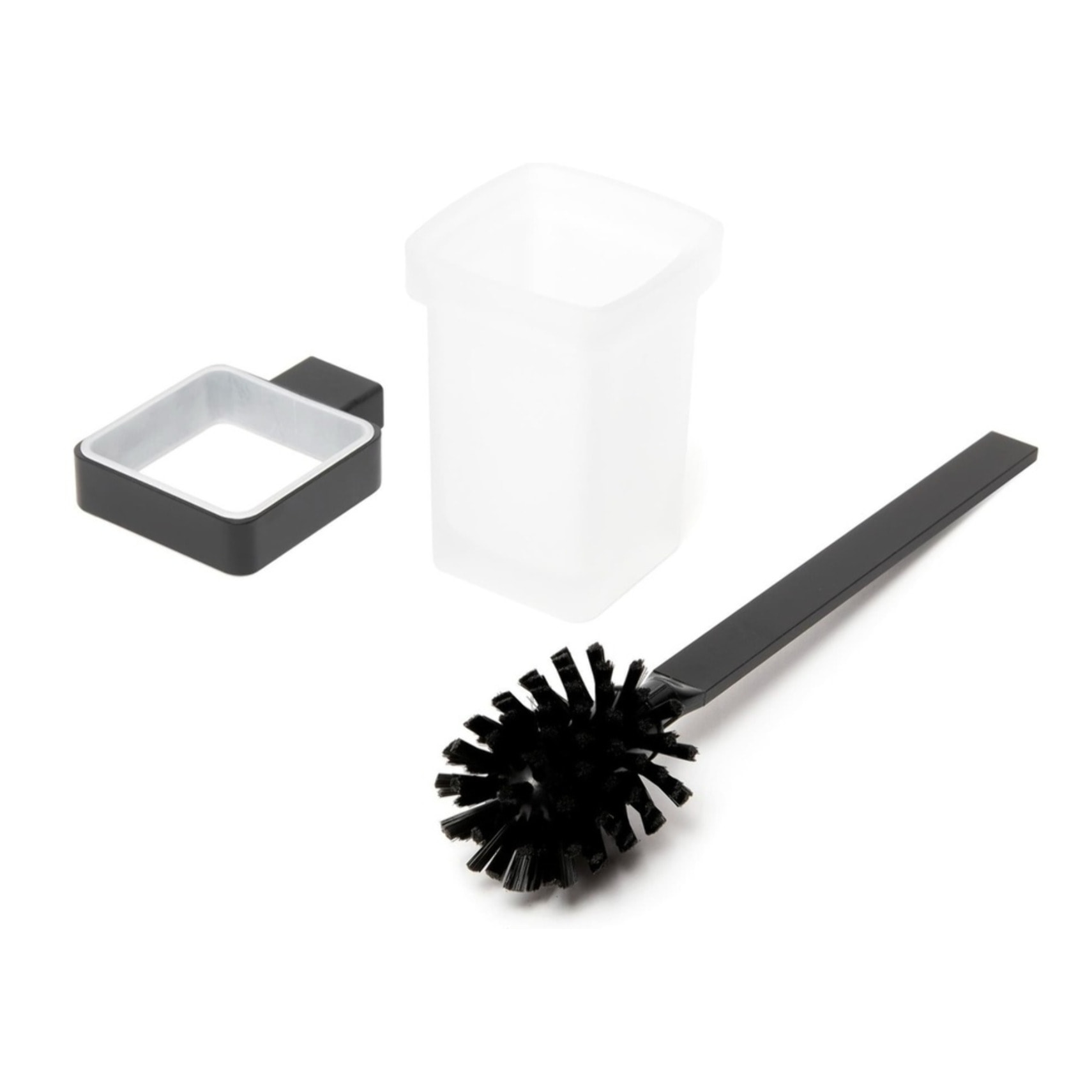 B-Way S Brosse WC, noire (SATDBWAYS37)