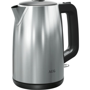 AEG Hervidor de agua de de acero inoxidable de 2200 W y 1,7 litros de capacidad K3-1-3ST