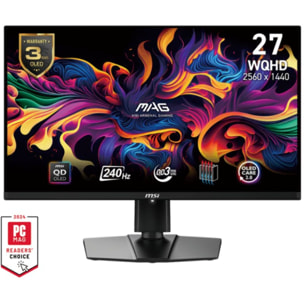 Ecran PC Gamer MSI MAG 271QPX QD-OLED E2