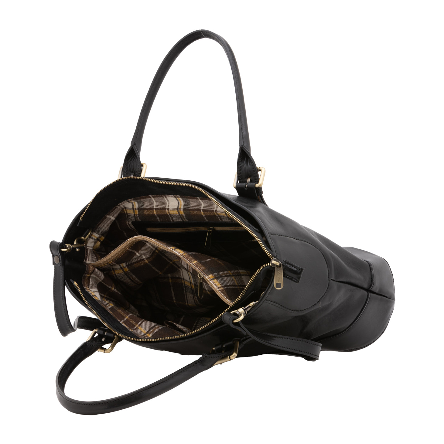 Borsa a tracolla  da donna In Vera pelle Made in Italy 28x43x16 cm